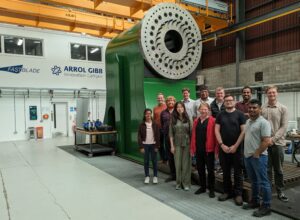 MAXBlade design team meet at FastBlade to discuss full scale blade test