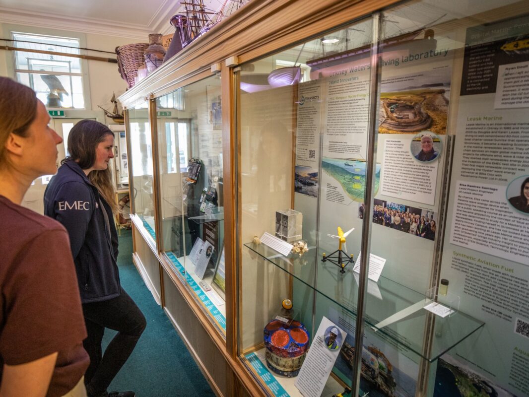 Tidal turbine blade featured in new Stromness exhibition